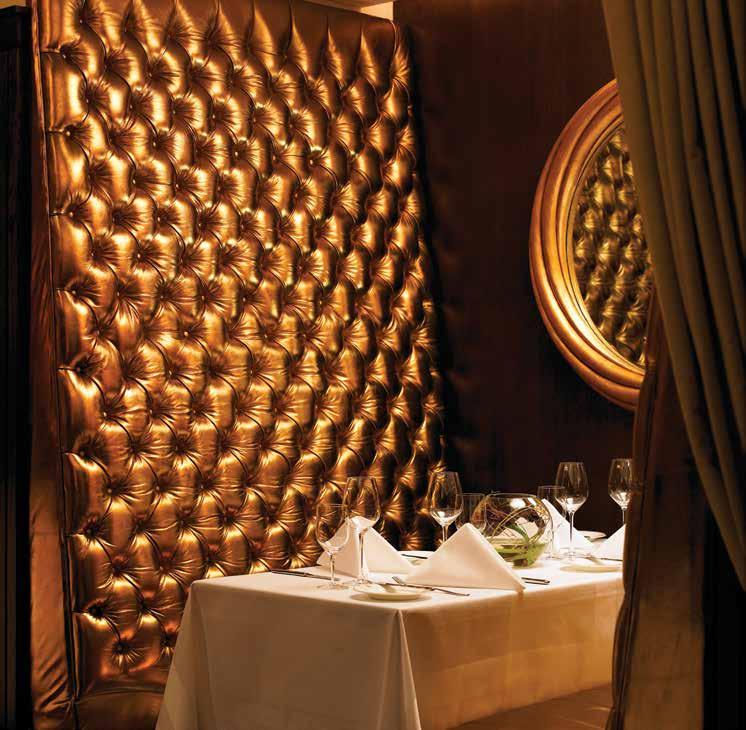 The Saddle Room A modern steak and seafood restaurant Named after The Shelbourne s historic dining room,