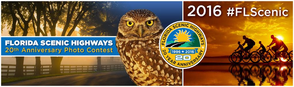 The Florida Department of Transportation was eager to celebrate the 20th anniversary of the Florida Scenic Highways Program (FSHP) in 2016, and recognize the