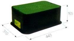 GST) NETA VALVE BOX Large 225mm Round 250mm Height with Purple Lid Labelled #MM/LVBIL0000 ppmm/vbimlid0l 5 $7.37 (Incl.