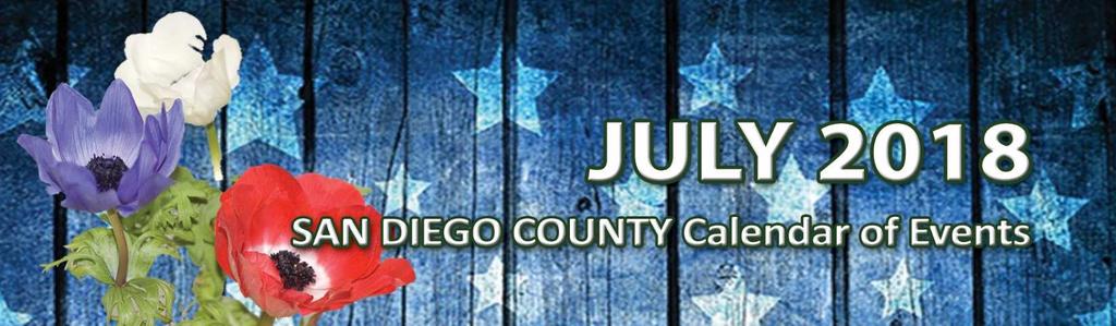 June 1-July 4 San Diego County Fair How Sweet it Is Whether it s sampling chocolate bubbling from a fountain, soaking up the glittery ocean views from atop the Ferris wheel, discovering how nature s