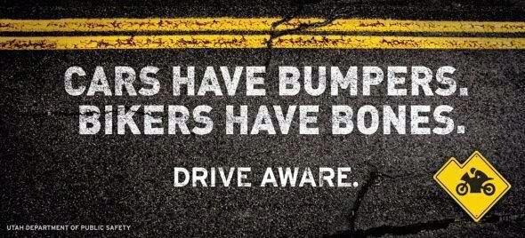 vehicle driver will be the one who actually "sees" motorcycles. Until next time, ride safer!