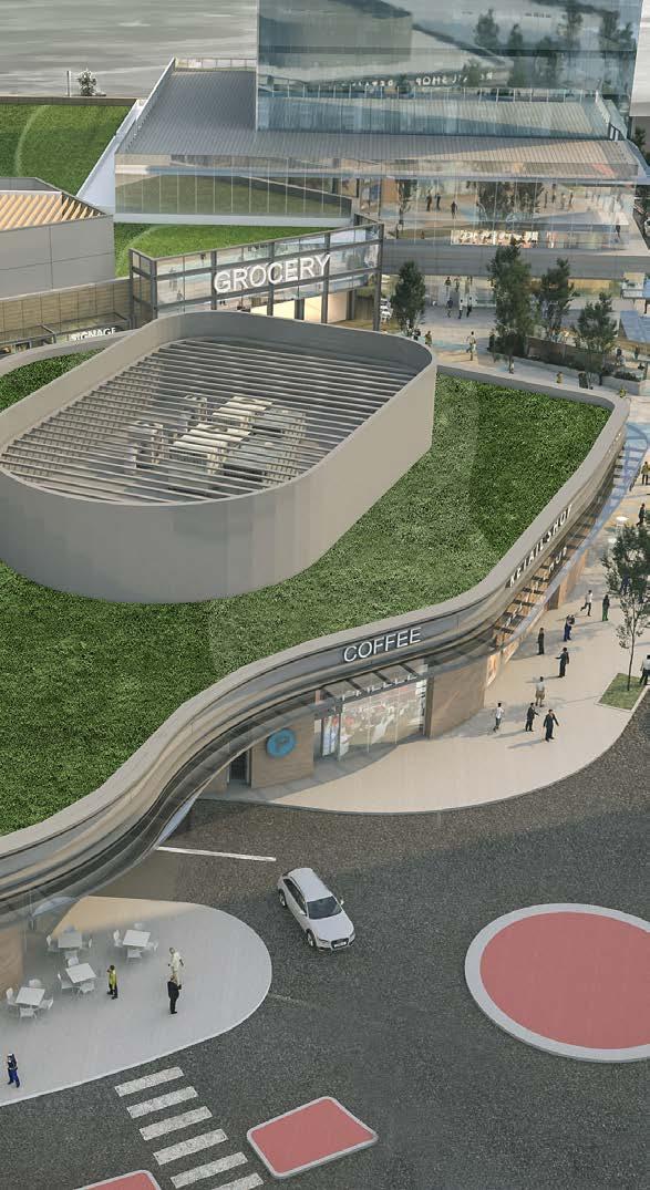 At the connection point of up to three rapid transit lines, King George Hub will become a vibrant centre of pedestrian activity supported by walkable retail and services, high-quality offices, a
