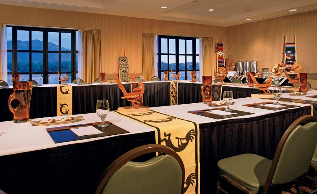 style to meet your requirements. Hyatt Regency Tamaya Resort and Spa offers more than 33,000 square feet of flexible meeting space and over 50,000 square feet of incredible outdoor venues.