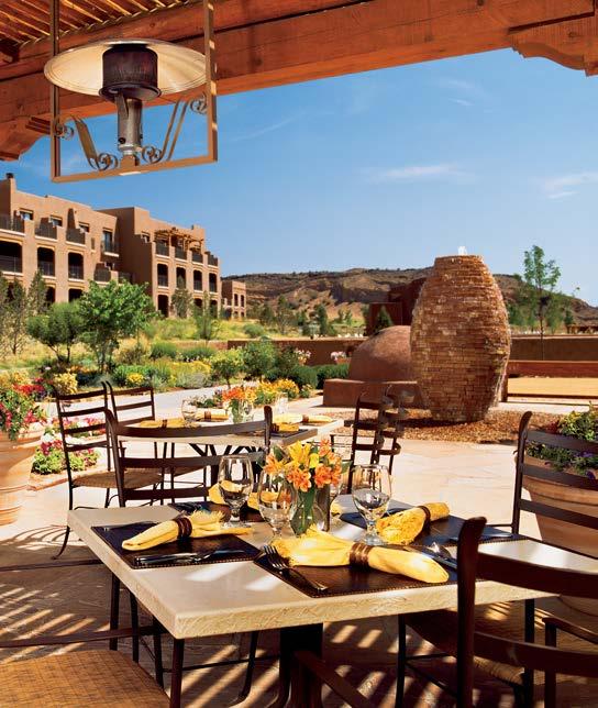 RESTAURANTS The Corn Maiden Views of the Sandia Mountains and classic adobe-style decor serve as the perfect backdrop to our fire-roasted, delectable cuisine.