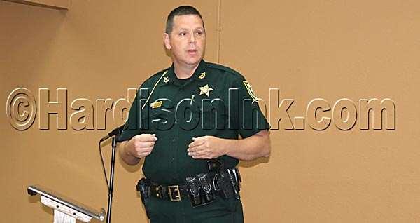 Gilchrist County Sheriff Bobby Schultz asks the people of Fanning Springs to feel comfortable in calling the GCSO or the LCSO when they see something that appears suspicious.