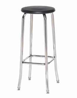 Featuring our exclusive Omnia double wall polypropylene shell, integrated chrome foot ring and five star base; our lab stool is ergonomically designed for comfort and durability.