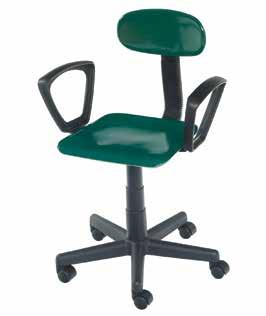 individual comfort and everyday durability for the office, classroom or technology centers. Our attractive, ergonomically designed shell is mounted to a pneumatic cylinder and fivestar base.