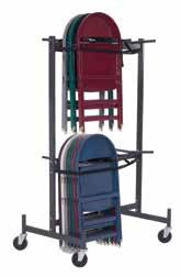 4237 Branded Folding Chair, show your organizations pride by putting any logo on the vinyl padded seat and back.