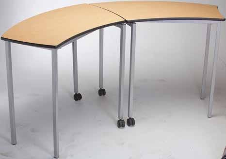 Dura Edge Treatment Brown 3639 and 3649 Plus and Minus Nesting Desks The Ultimate collaborative, engaging and mobile desk in the market place