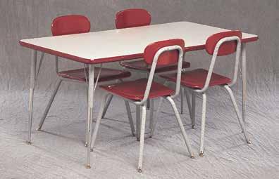 Activity Tables All tables above 60 in length include our exclusive heavy duty stretcher tube structurally engineered to provide optimum support.