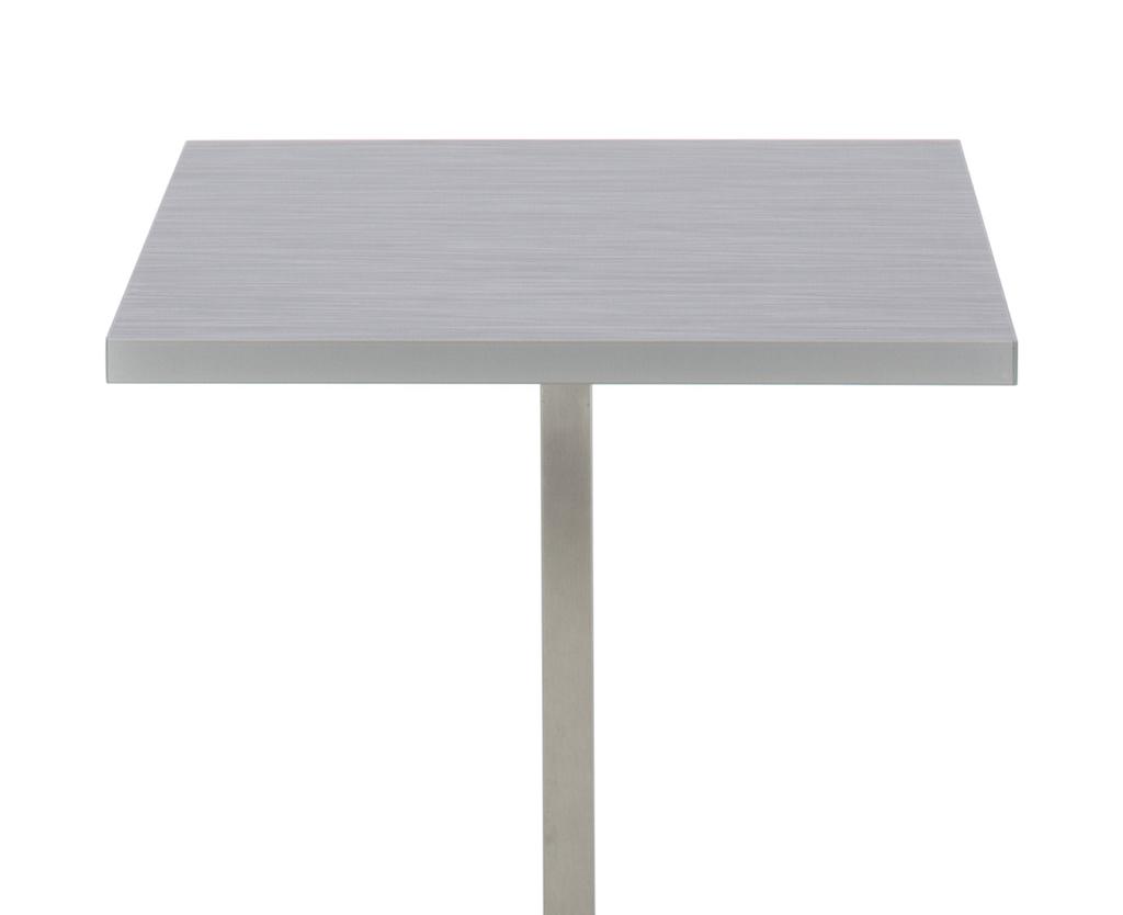 TABLE TOPS ACRYLIC EDGE S200 CONSTRUCTION Constructed of 11/8 high density particle board (45#) All tops