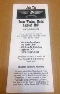 It was another terrific one put on by one of the top modelers in the Division and a member of the Texas Western.