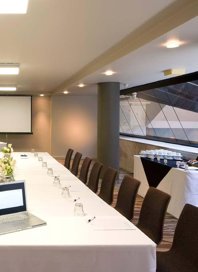 NORTHBRIDGE ROOM Our Northbridge meeting space can be found on the mezzanine level, boasting natural daylight and a private entrance.
