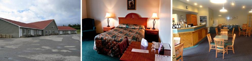 Anthony. Room amenities: individual climate control, TV, kitchen, and en suite bathroom with sundries and hair dryer.