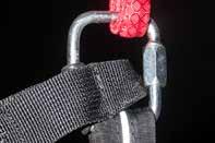 All Hike Harnesses shipped after October 2018 have a webbing retaining loop for the lateral hook-in loops.