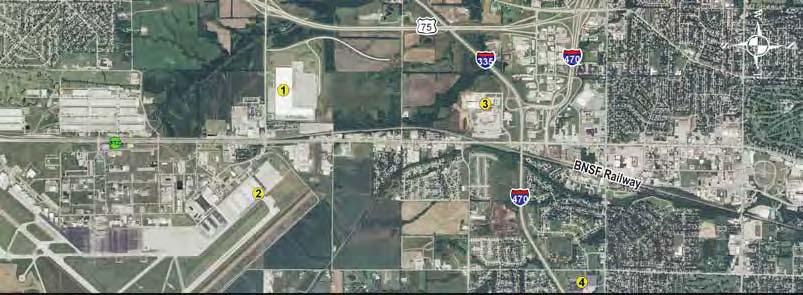 Topeka South Shawnee County, KS Plane, Train, Truck and Manufacturer/Warehouse FTZ Foreign Trade Zone 000 000 6%* 9%* %*