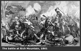 The First Campaign, 1861, in the Mountains Virginia's western counties had little in common at the outset of the war with the populous and politically powerful section of the state east of the
