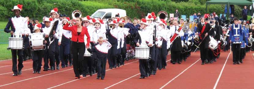 BAND COMPETITIONS National Band competitions were held in Scotland and England and