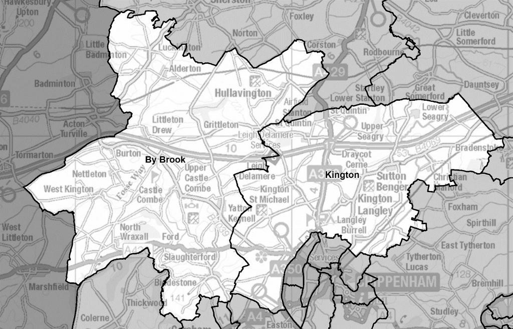By Brook and Kington Division name councillors Variance 2024 By Brook 1 4% Kington 1 1% By Brook 52 Wiltshire Council proposed a division including the parish of Luckington with the parishes in the
