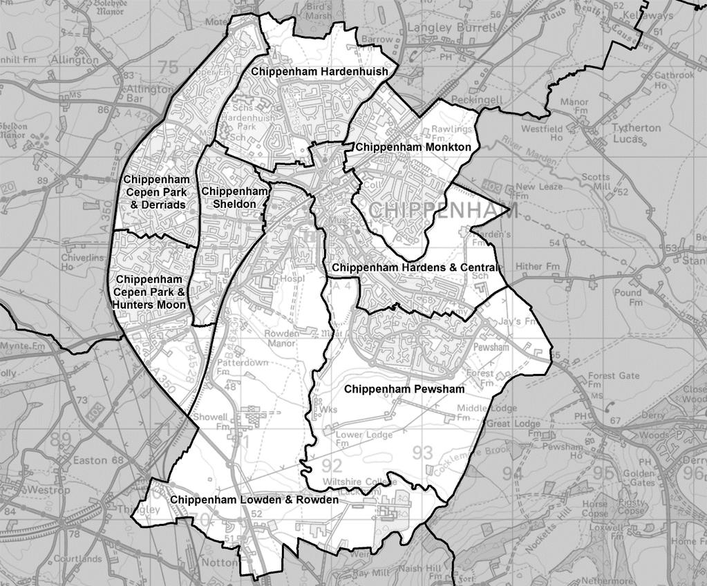 Chippenham Division name councillors Variance 2024 Chippenham Cepen Park & Derriads 1-2% Chippenham Cepen Park & Hunters Moon 1 0% Chippenham Hardenhuish 1 3% Chippenham Hardens & Central 1 7%