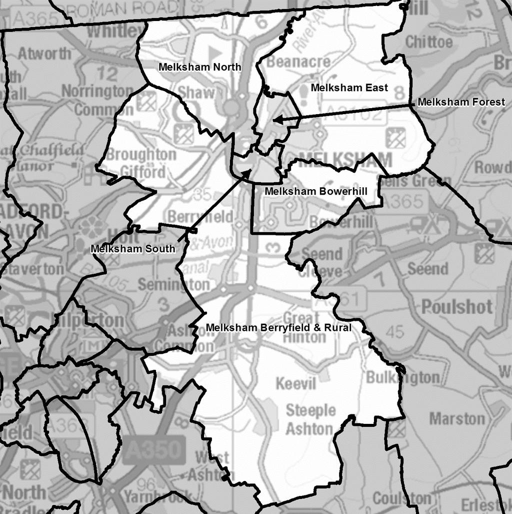 Melksham Division name councillors Variance 2024 Melksham Berryfield & Rural 1-10% Melksham Bowerhill 1 6% Melksham East 1-10% Melksham Forest 1-7% Melksham North 1-2% Melksham South 1-8% Melksham