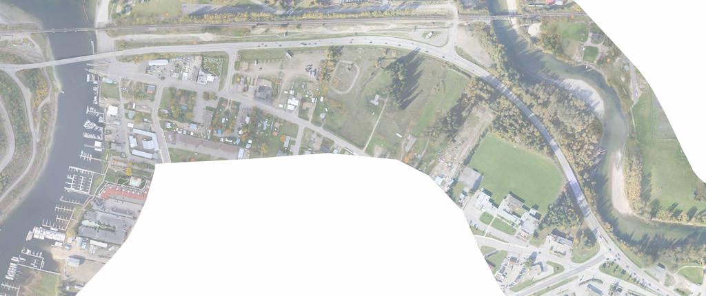 East side intersection improvements: one bridge and two bridge options SILVER SANDS ROAD N CANADIAN PACIFIC