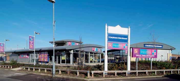 Wheels Retail Park, Birmingham Gallan acquired this prominent roadside site and
