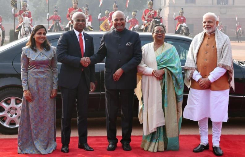 Updates from India State Visit of President of the Republic of Maldives to India The President of the Republic of Maldives, H.E.