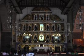 A church, now known as the Santo Niño Basilica, was supposedly established in the 16