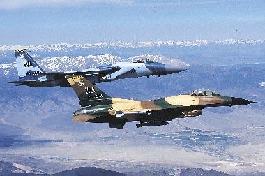During training engagements, the Aggressor aircraft use in-flight call signs such as
