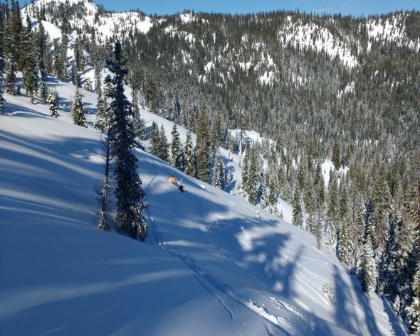 Large human triggered avalanches are likely and natural avalanches are possible. Unusual avalanche conditions exist.