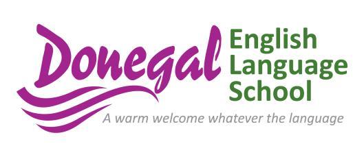 Donegal English Language School - English and Golf Information Pack Firstly, we would like to thank you for choosing DELS for your English Language holiday.