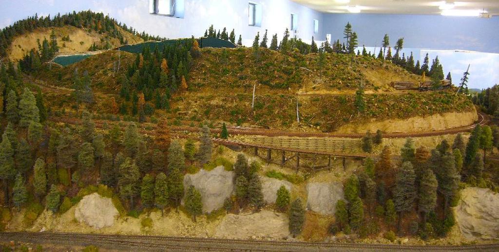 Model in the Spotlight This issue s model in the spotlight is the logging region at Summit. This area contains the main logging area on the P&E layout.