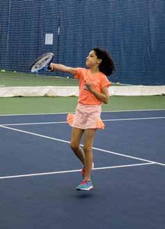 Racquet Sports Summer Camps Padel, Swim & Tennis (Ages 4-16) Helps children develop their hand-eye coordination, forehand, backhand and overhand serves. Drills are based on skill level.