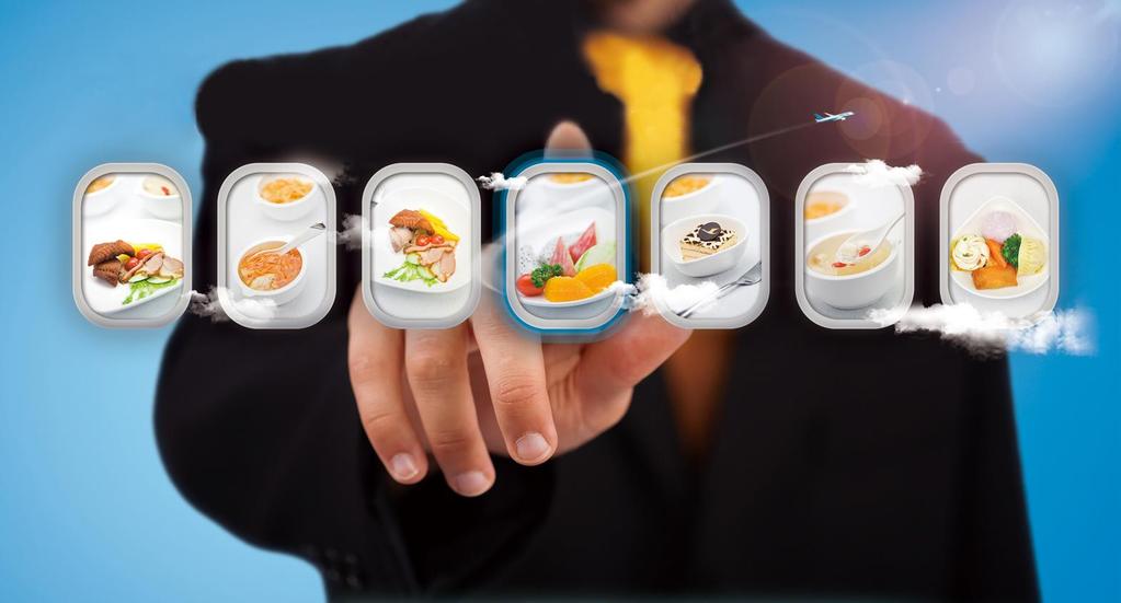 On Board Features Order dishes from www.xiamenair.