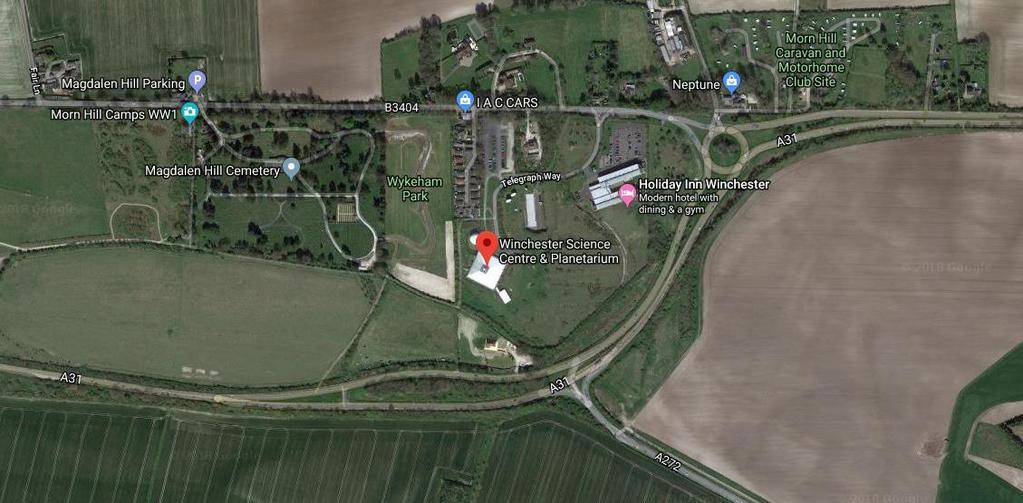 HOW TO GET TO WSC To find us on your sat nav or map app, use the postcode: SO21 1HZ DRIVING Winchester Science Centre is just off a main road (Alresford Road), about 3 miles from Winchester City