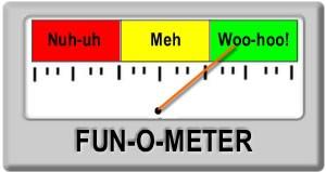 Fun-o-Meter Monique Kourdae June Well I didn't get any comments about not having an article for June and that surprised me.