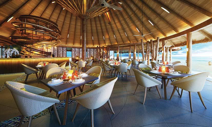 Open for Lunch & Dinner M6m offers modern Seafood Cuisine, and showcases stunning underwater views whilst dining on exceptionally masterful Seafood specialty dishes Joie de VIVRE (09:00 am - 01:00