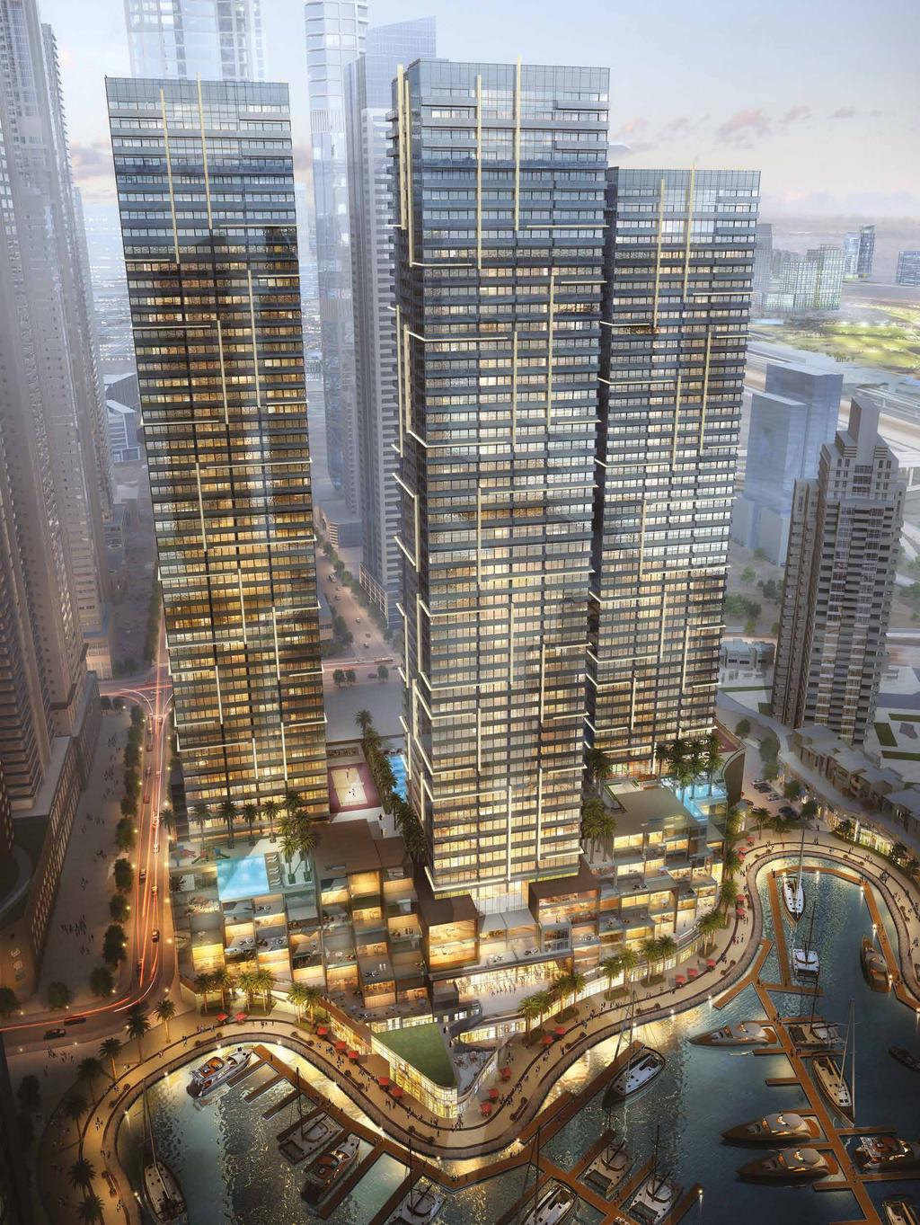 LIFESTYLE LOCATION LUXURY Contents Dynamic Dubai Unrivalled Location Introducing The Residences at Marina Gate Breathtaking Views The Residences The Lifestyle Retail at