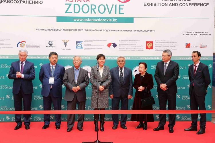 Opening ceremony In the official opening ceremony of AstanaZdorovie 2016 the Minister of Healthcare and Social Development of the Republic of Kazakhstan Tamara Kassymovna Duisenova, the Chairman of