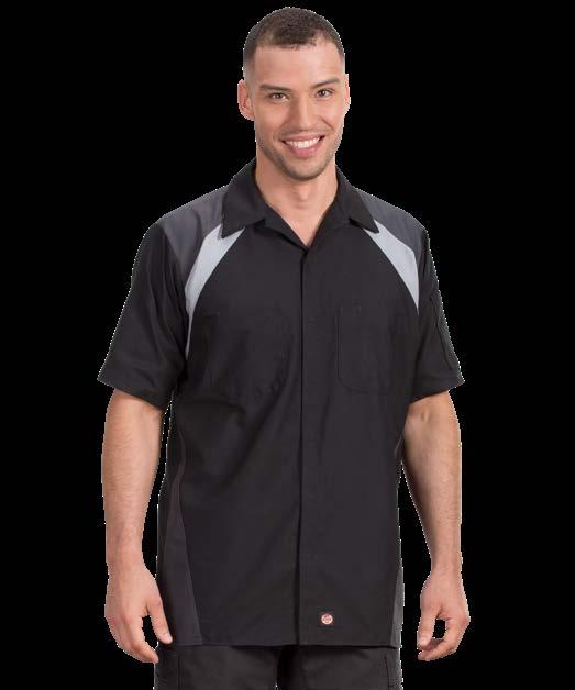 pocketless short sleeve polo shirts feature innovative UniWick moisture management technology for