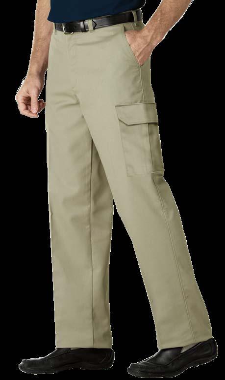 Pants SofTwill Flat Front Uniform Pants SofTwill comfort twills combine the styling of flat front work pants