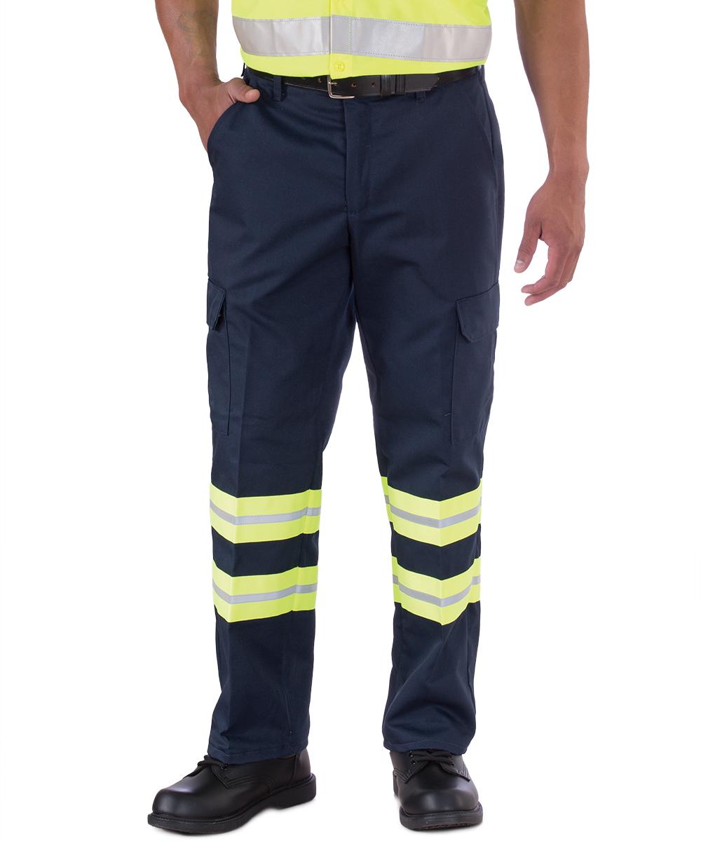 Enhanced Visibility Enhanced Visibility Industrial Cargo Pants Tackle a tough job and stay safe with these easy-fit cargos.