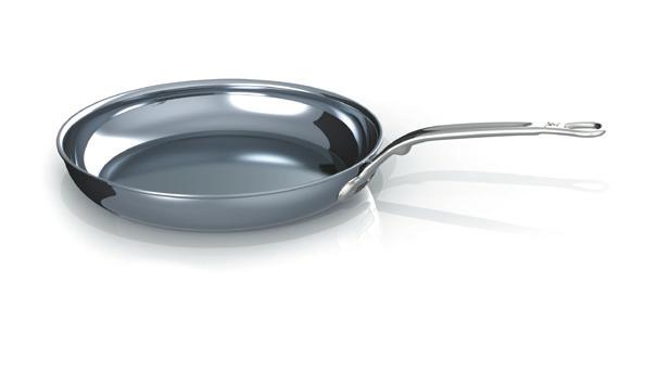 5in / 32cm NanoBond skillets have 20% more cooking surface area than traditional skillets.
