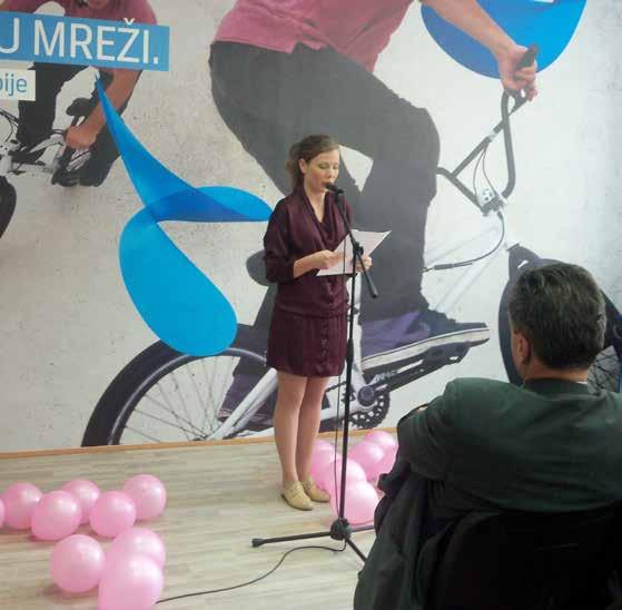 impaired eye-sight, and a lot more. The project was carried out in cooperation with the Ministry of Youth and Sports of the Republic of Serbia, the city of Užice and Telenor Foundation.