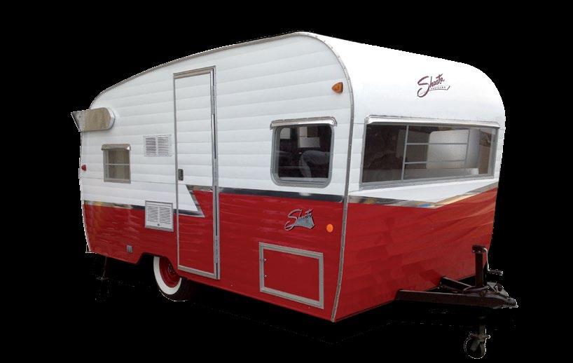 THE RE-ISSUED MORE PEOPLE LOVE SHASTA THAN ANY OTHER MAKE! SHASTA stands alone as the one travel trailer more Americans choose as their favorite.
