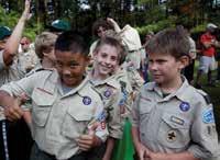 Quick Camp Facts Dining Method Dining Hall Week Length 6 days Sunday to Saturday Program Emphases STEM (Science, Technology, Engineering, Mathematics) Older Scout Programs Vets First Year Programs