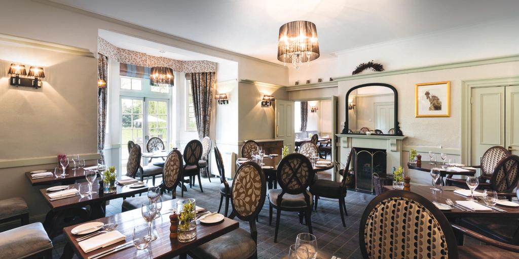 The Mill House Resturant and Bar Quy Mill Hotel & Spa, Cambridge offers award winning dining.