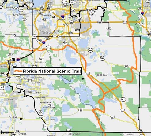 The Florida Trail in District 9 is a Non-Partisan Public Resource that needs your support.