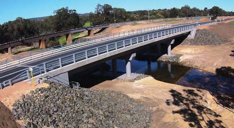 18 Capability Statement ROADS AND BRIDGES South Western Highway - Burekup Realignment Burekup, Western Australia The project involved the construction of a new multi-span teeroff bridge over the